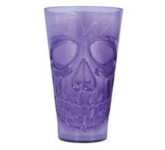 Verre Crâne Lilas 9x15 cm