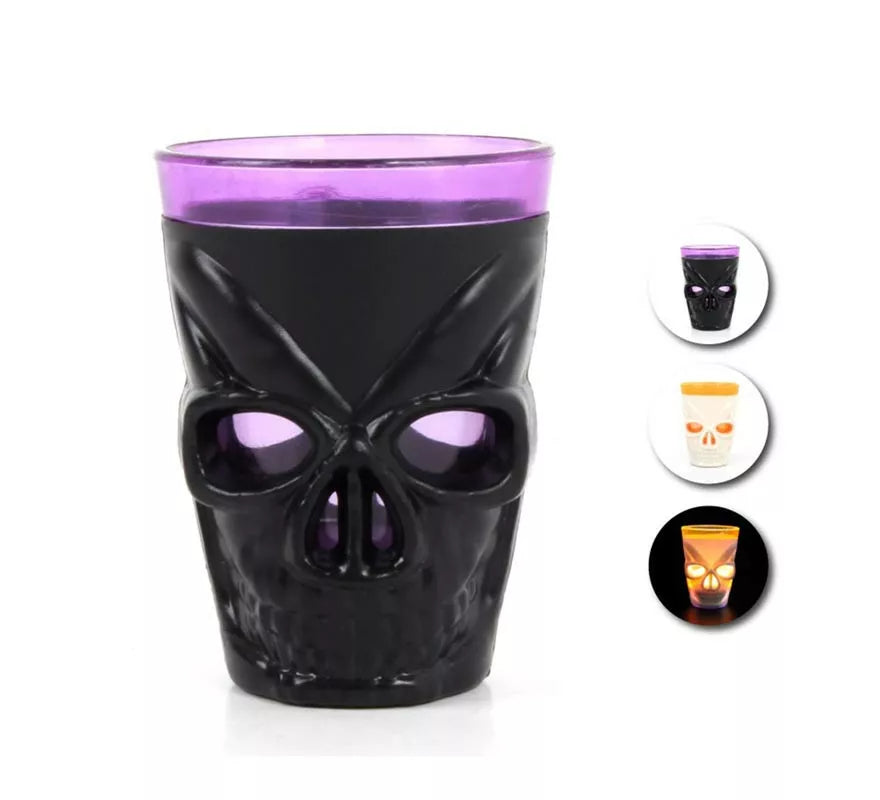 Translation missing: fr.Vaso de Calavera con luz en colores surtidos