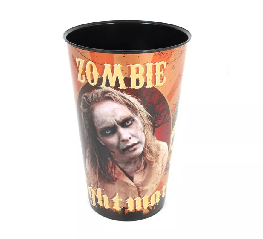 Translation missing: fr.Vaso Zombie de plástico de 10,5x7,5x18 cm
