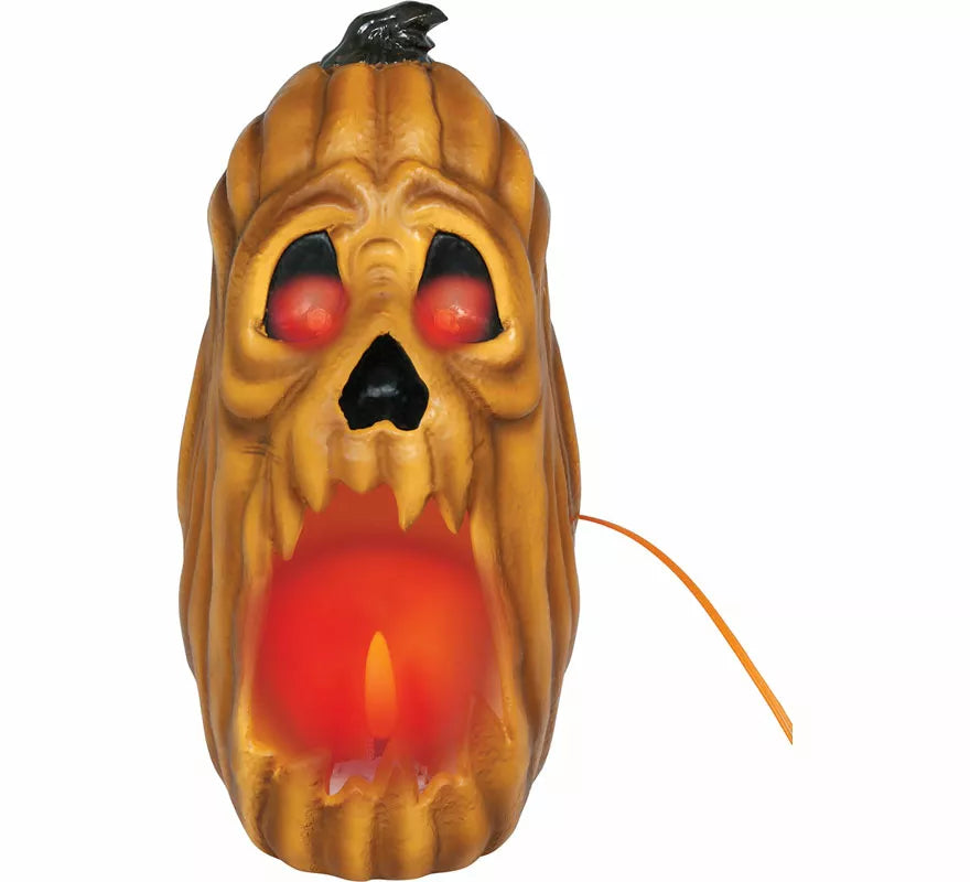 Translation missing: fr.Vela Calabaza con Led Efecto Fuego de 20 cm