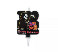 Bougie de mort Happy Halloween 5x6,5 cm