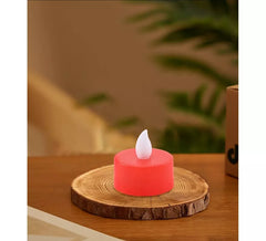 Bougie à thé rouge de 4 cm