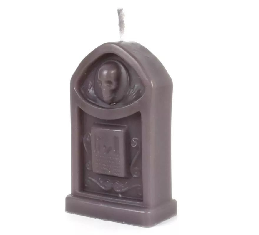 Translation missing: fr.Vela Perfumada Lápida gris de 5,5x3x9 cm