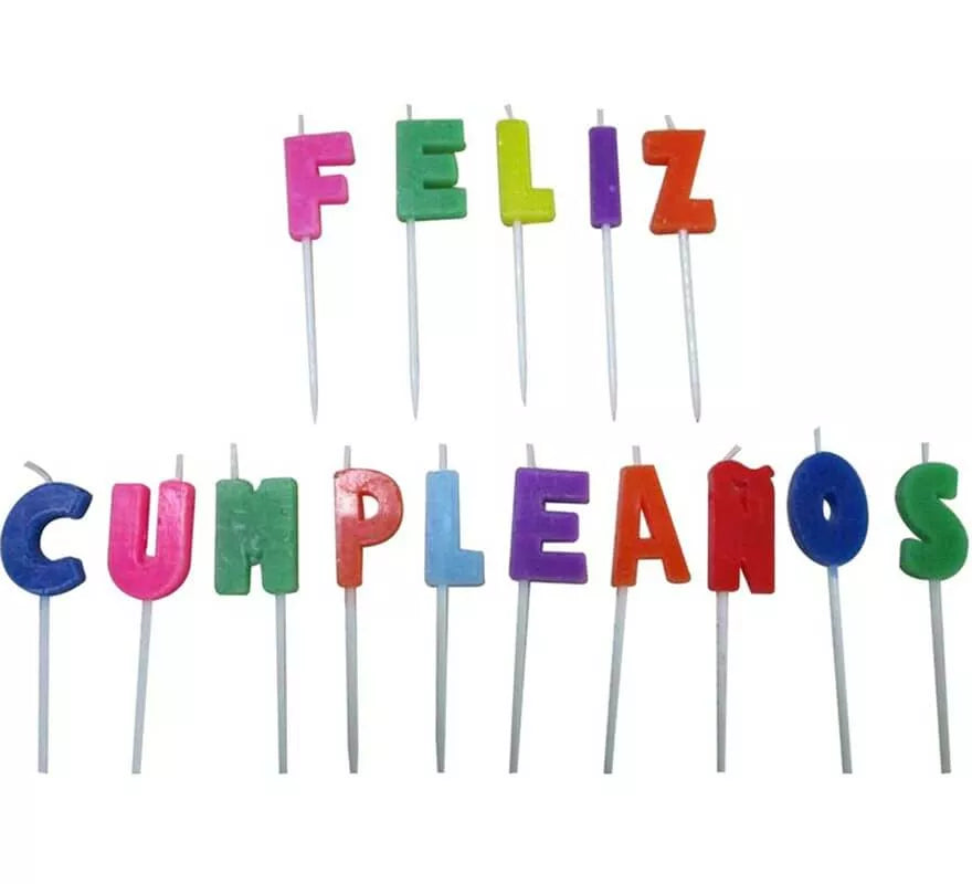 Translation missing: fr.Velas de Feliz Cumpleaños