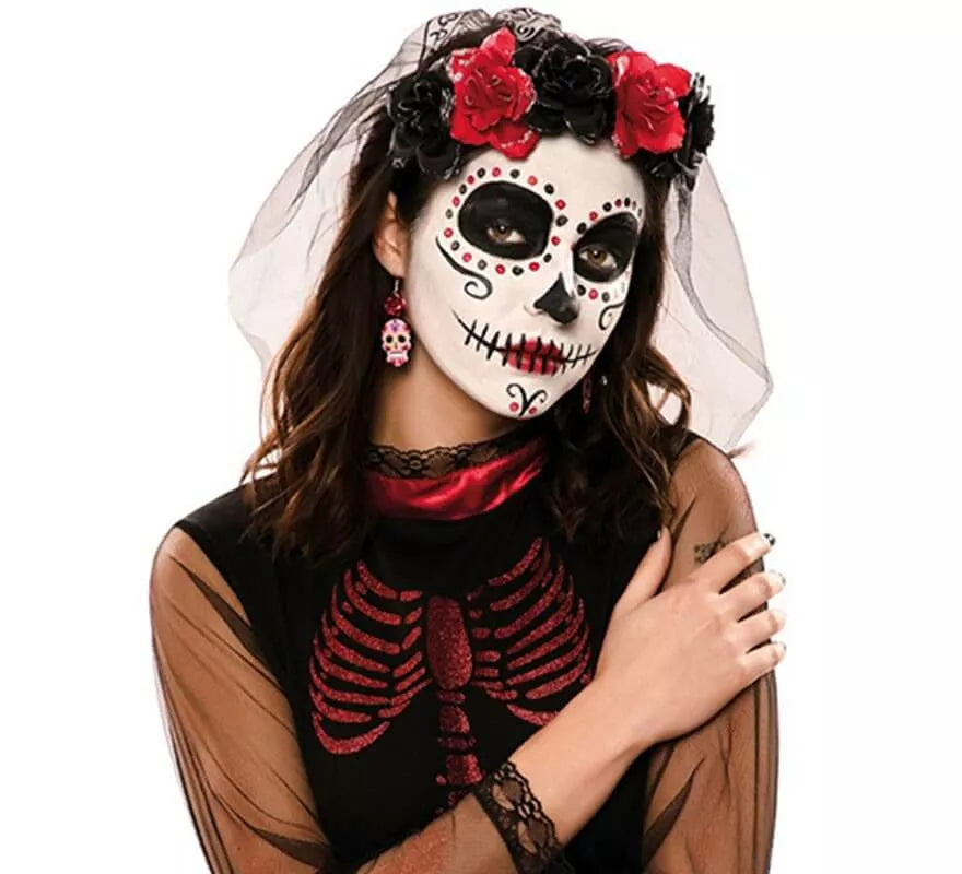 Translation missing: fr.Velo con Calavera del Día de los Muertos
