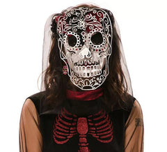 Voile avec Tête de Mort du Jour des Morts