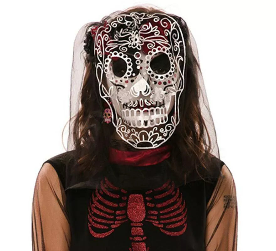 Translation missing: fr.Velo con Calavera del Día de los Muertos