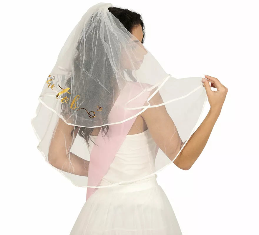 Translation missing: fr.Velo de Novia Bride To Be de 70 cm