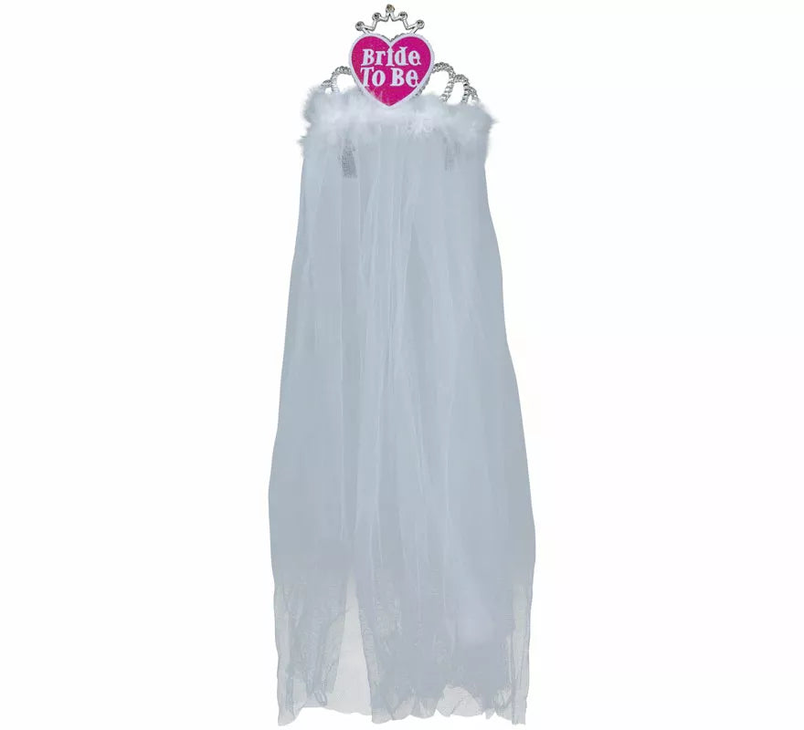 Translation missing: fr.Velo de Novia con Diadema corazón