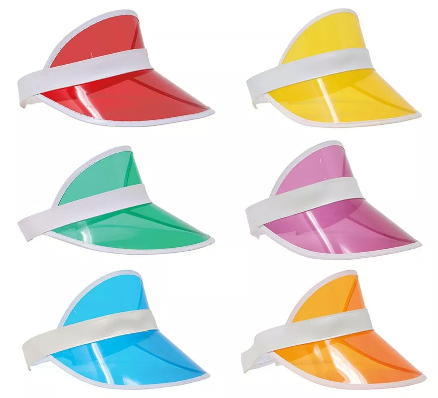 Translation missing: fr.Viseras Transparentes en Colores Surtidos