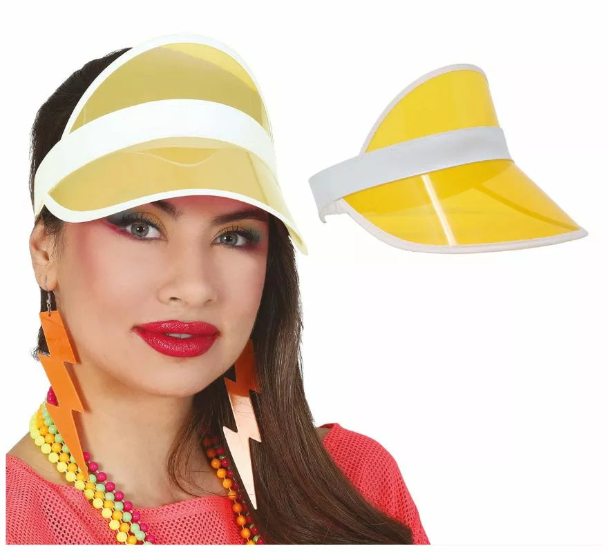 Viseras Transparentes en varios colores adulto
