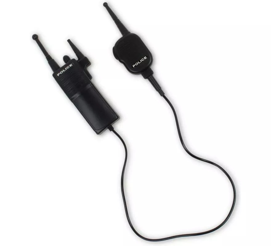 Translation missing: fr.Walkie Talkie de Policía con cuerda