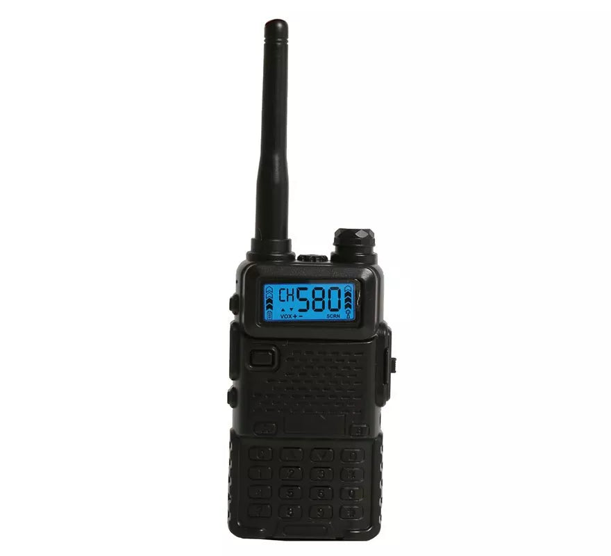 Translation missing: fr.Walkie-Talkie Negro de 20 cm