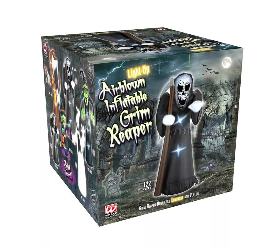 Translation missing: fr.Muerte Auto Hinchable de Halloween con Iluminación de 122 cm