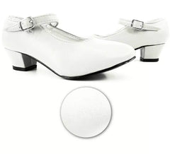 Chaussure Sevillana avec talon blanc en numéros de 22 à 41