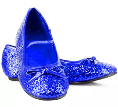 Ballerines bleues pailletées au numéro du 22 au 41