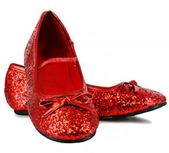 Ballerines rouges à paillettes au numéro du 22 au 41