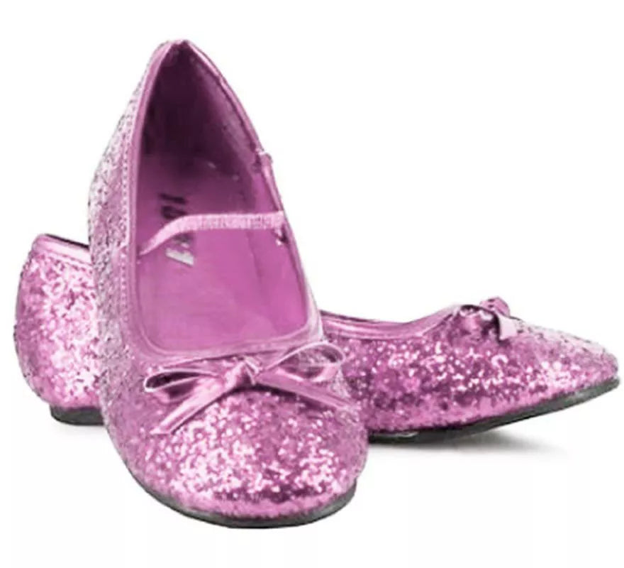 Translation missing: fr.Zapatos Bailarinas Rosa Purpurina en números del 22 al 41