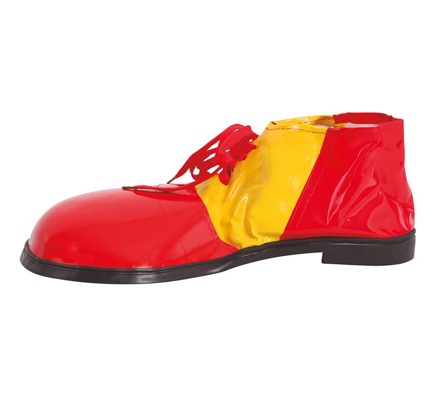 Translation missing: fr.Zapatos de Payaso Rojos y Amarillos 35 cm