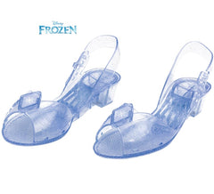 Les chaussures en gelée bleues d'Elsa de Frozen