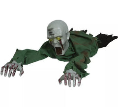 Zombie rampant avec lumière, son et mouvement 110 cm