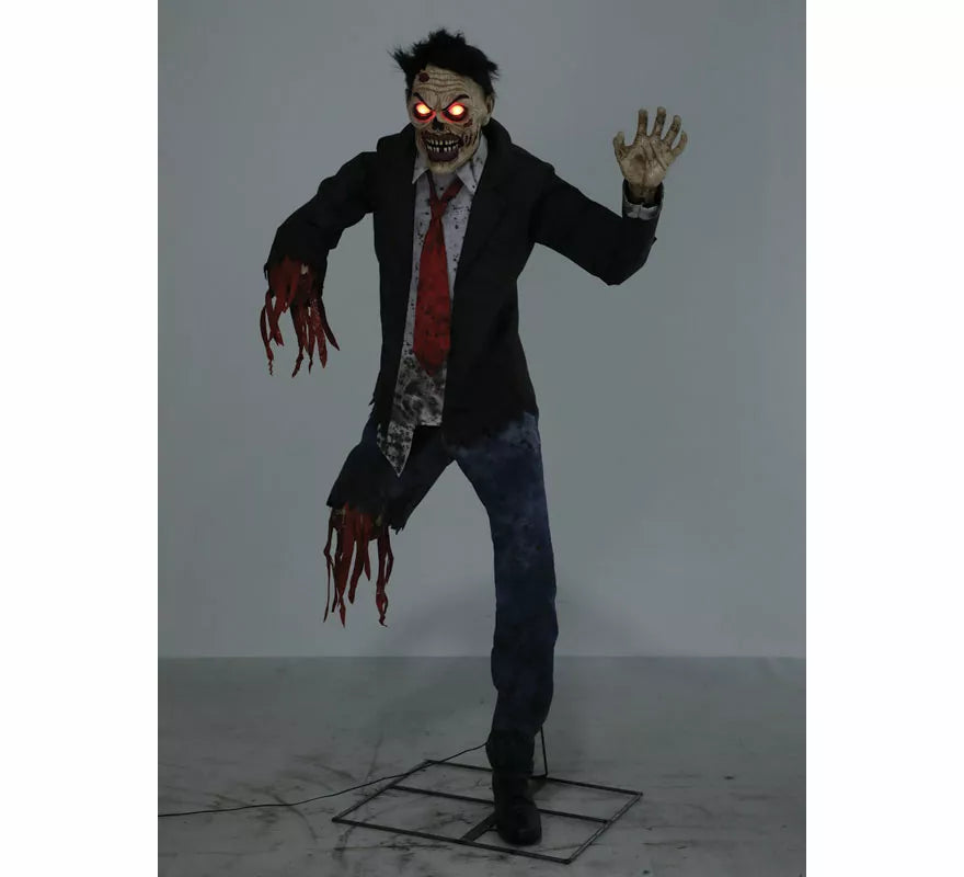 Translation missing: fr.Zombie Descuartizado con luz, sonido y movimiento de 1,8 m
