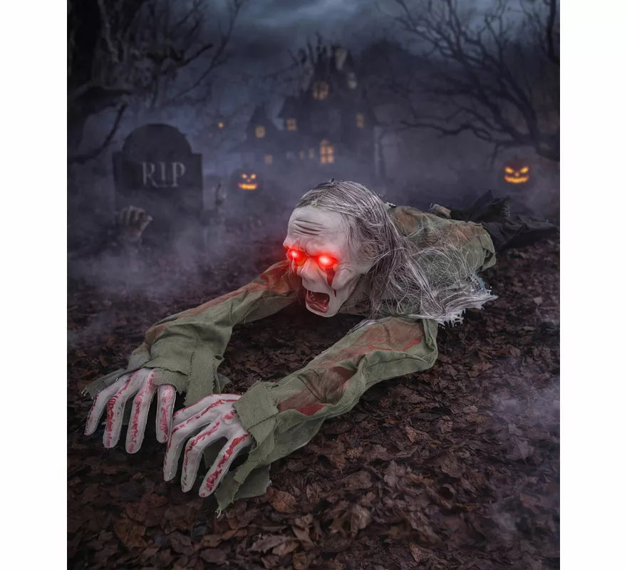 Translation missing: fr.Zombie Gateando con Luz, Sonido y Movimiento de 100 cm
